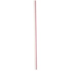 Red   White Striped Straws 12 500 Pcs Disposable Drinking Straws Cold Beverage