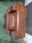 Vintage 1942 Philco Floor Model console Radio W frequency Selection 42-380