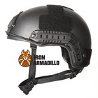 Iron Armadillo Frhc Lvl 3a Tactical Ballistic Helmet Black Medium Stop 9mm