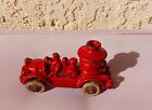 1920s Cast Iron Toy Fire Engine Pumper 222 Truck  By Arcade Original Paint 