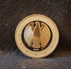 2003-d Germany 2 Euros  Munich Mint  First Map  Dcam Proof  Km-214