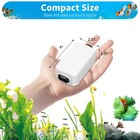 Aquarium Air Pump 100gal Fish Tank Adjustable Dual-outlet Hydroponic Oxygen