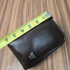 Vintage 80s Kodak Pocket Tote Brown Retro Leather Grain Camera Case W  Belt Clip