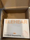 Preowned Elehear-beyond Pro Hearing Aids Set   1  Black Series Box Opened Only