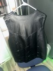 Interstate Leather Biker Vest  size 3xl 