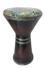 Sombaty Darbuka With Remo Spare Head  Real Mother Of Pearl By Bavly Music 