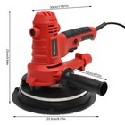 Auto Vacuum   1200w Drywall Sander Machine 1200-2500rpm Variable Speed