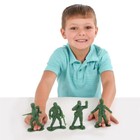 Highly Detailed Large Green Us Army Men Action  Figures Soldier 8 Pack Set   4  