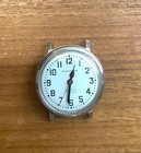 Bulova 214 Accutron Railroad Watch N6 1966 Stainless Steel - Battery Keeps Time