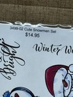 Rubbernecker Clear Cling Stamps - Cute Snowman Set