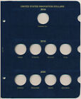 Whitman Coin Album 4711 Innovation Dollars  1 2018-2032  2 Pgs 2018-2023   Book