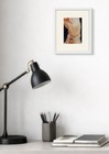      Original Nude Male Watercolor Painting 5 x7  By Eric Fisher