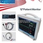 Patient Monitor Icu Ccu Vital Sign For Hospital Ecg Nibp Resp Temp Spo2 Pr