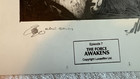 Original Pencil Drawing Of Star Wars Force Awaken By Artist Robert Bailey Kylo