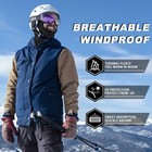 2 Packs Balaclava Full Face Windproof Mask Winter Warm Neck Cap Ski Motorbike