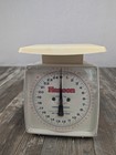 Vintage Hanson 25lb General Household Scale Cooking Weight Prepare White Clean