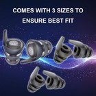 Concert Ear Plugs  Reusable High Fidelity Musician Ear Plugs For Concerts Loud M