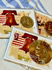 U s  1976 Bicentennial Coin Set Dollar  Half  Quarter In Bicentenial Holders
