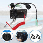 New Outboard Single Engine Key Switch Assembly Panel For Yamaha 704-82570-12-00
