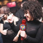 Red Bling Karaoke Microphone For Kids - Wireless Microphone Karaoke W speaker   