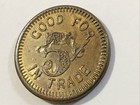 Sacramento  Cal  Band Saloon Listed Trade Token