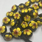 Kukui Nut Lei Hibiscus Red Flower Necklace Hawaiian Wedding Luau Graduation New