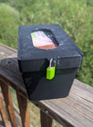 The Lick Locker Xl Ice Cream Pint Safe     Anti-theft Locking Lid W  Padlock  Keys