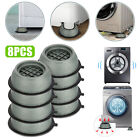 8pcs Anti Vibration Washing Machine Mats Support Anti-slip Rubber Feet Base Pads