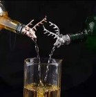 Stag elk deer Head Wine Pourer Bottle Stopper Decanter Pour Spout Bar Ware Tools