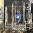 Set Of 2 Vintage 16 Oz Beer  Mugs Beer Glass For Gift With Sturdy Handle