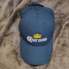 Corona Beer Navy Blue Embroidered Logo Baseball Hat cap Adjustable Strapback