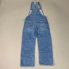 Gap Kids Loose Medium Wash Overalls Denim Blue Sz Md 8 0002