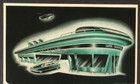 1943 Bohn Advertisement Futuristic Car Gas Service Station Future Vtg Print Ad