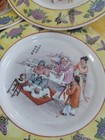 Lot Of 3 Collector s Asian Art Hand Painted Decorative Plates