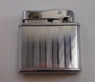 Vintage Cigarette Lighter Series 100 Japan Art Deco Silver Tone Case No Flint