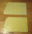 1980 Blues Brothers Ticket Stubs - 2 In Lot - July 11th  Memphis  Tennessee