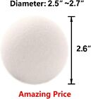 6 Wool Dryer Balls Xl 100  Organic Wool Natural Laundry Fabric Softener New