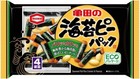 Kameda Seaweed Peanut Packs 85g X 12 Bags - Authentic Japanese Snack