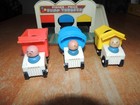 Vintage 1966 Fisher Price Play Family  979 Dump Truckers 100  Complete Wood