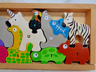 Begin Again Wooden Puzzle Animal Parade Letter A To Z Eco Wood Montessori