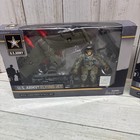 Official U S Army Runner Cycle  Flying Jet Lot Of 2 Action Figure New Sealed