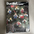 Bucilla  83628 50 Angel 2 5 x3  Ornaments Felt Applique sequins Kit Sealed 1996