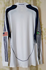 Authentic Adidas Mls New England Revolution 2009 L s Player Soccer Jersey Mens L