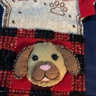 Finished Bucilla Christmas Stocking Jeweled Felt 18  Adorable