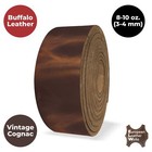 European Leather Works - Buffalo Belt Blanks 8-10 Oz  3-4mm  40-60  Leather