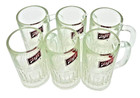 Vintage Schlitz Beer Mugs     Set Of 6     Milwaukee Advertising Barware      Glass