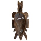 Senufo Kpelie Mask Hand Carved Wood Ivory Coast African Tribal Art Ceremony
