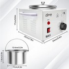 Single Wax Warmer Professional Electric Wax Heater Machine For Hair Removal     