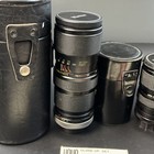 Vintage Film Camera Lens Filter   Case Mixed Lot Vivitar Hoya Quantaray Japan