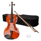 16  Inch Acoustic Viola   Hard Case   Bow   Rosin For Beginner School Band